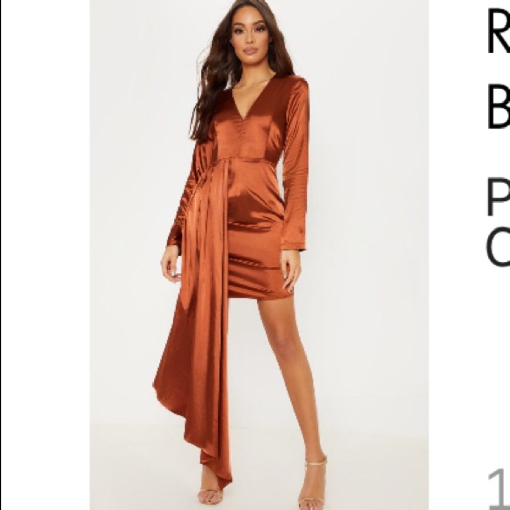 Bronze dress